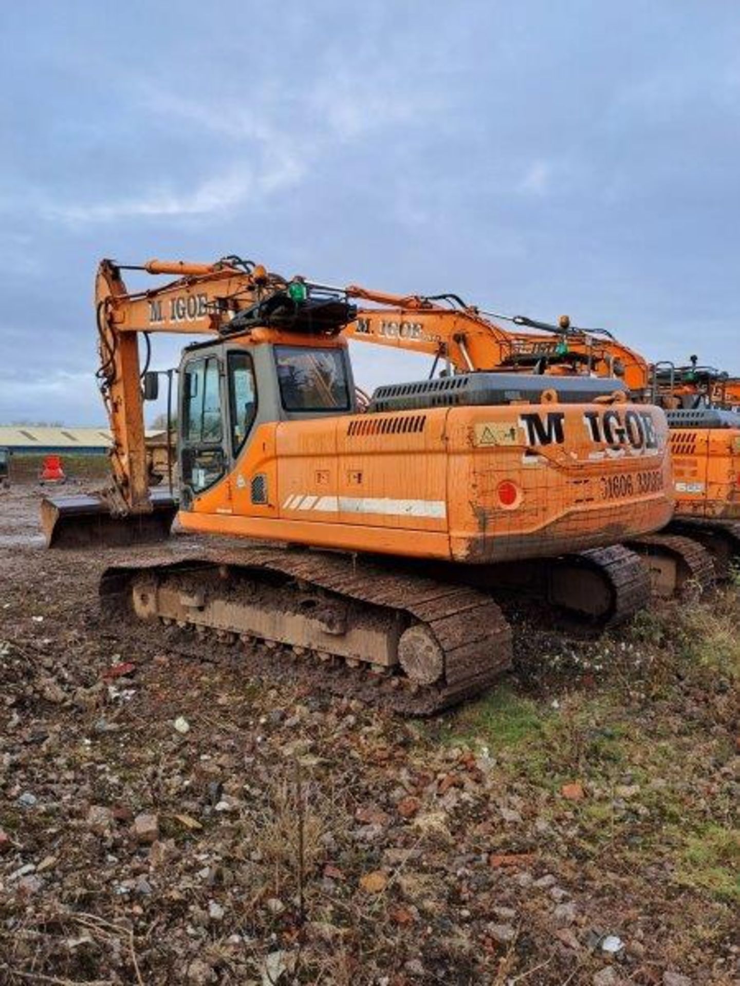 Doosan DX255LC-5 25.5t excavator, serial no. DWBHEDFOEC0050591, Year: 2012, Hours: 10,581, Key: 1, - Bild 6 aus 19