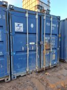 CIMA ICC-087L22G1G 20ft shipping container, serial no. TCCC18A 22874, year 2018