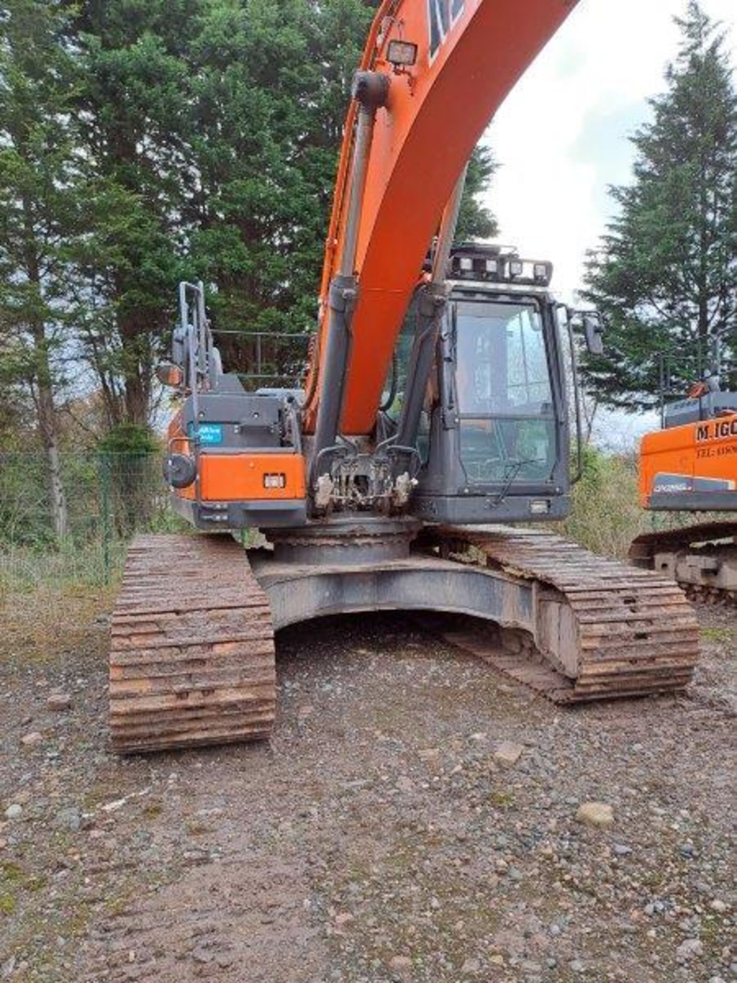 Doosan DX255LC-5 25.5t excavator, serial no. DHKCEBBXLK0001747, Year: 2021, hours: 2,752, Key: 1, - Image 14 of 23