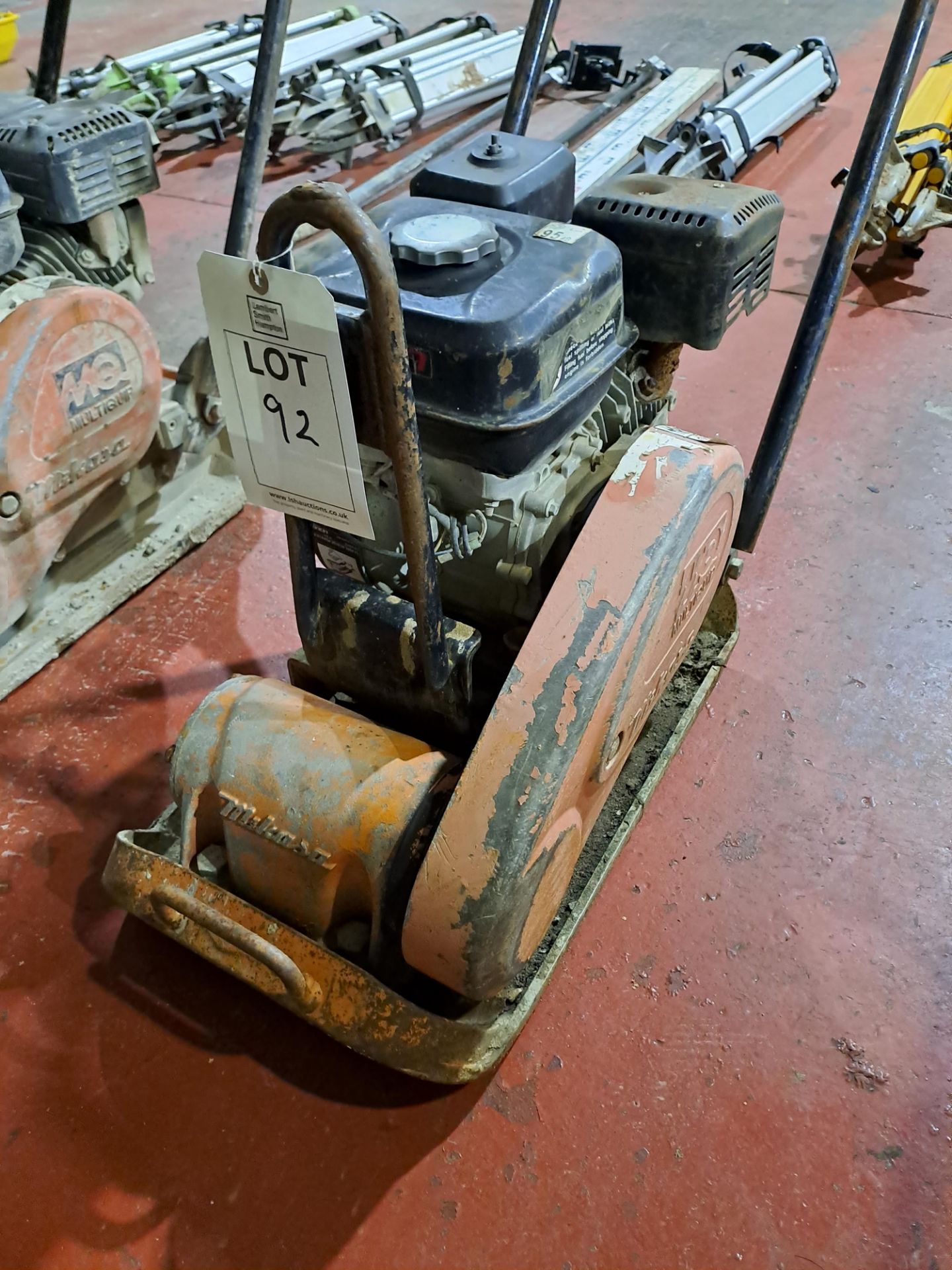 Mikasa MVC-64H plate compactor , serial no. A9874 - Image 2 of 4