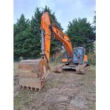 Doosan DX255LC-5 25.5t excavator, serial no. DHKCEBBXAH0001366, Year: 2017, Hours: 6,194, Key: 1,