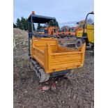 Messersi TCH1500/C/U tracked dumper, serial no. A7002349, year: 2007, with green light, orange