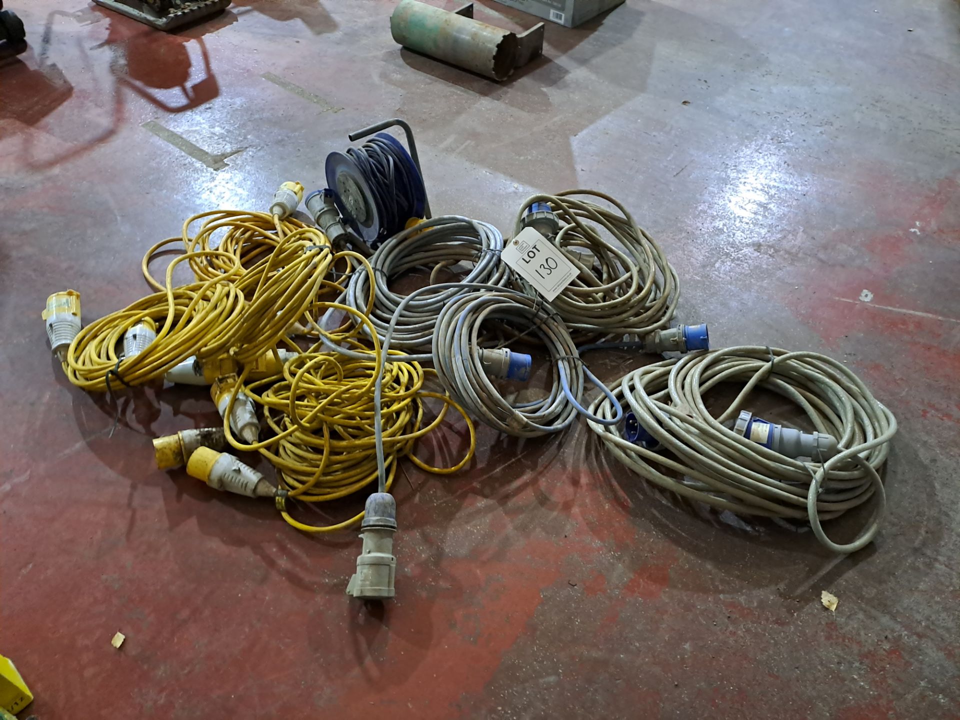 Quantity of various 3 phase extension cables