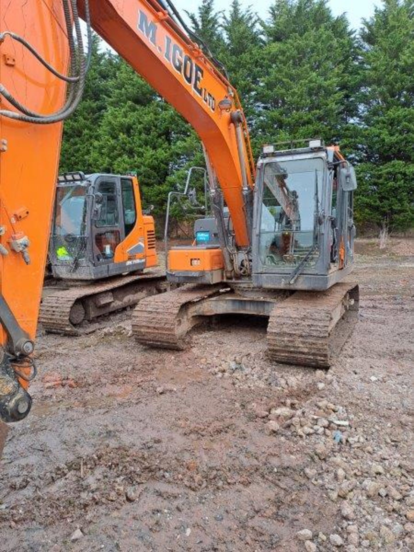 Doosan DX140LC-7 14t excavator, serial no. DHKCEBDTTM0001038, Year: 2021, hours: 2,074, Key: 1, with - Image 19 of 20