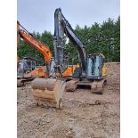 Hyundai HX140AL 14t excavator, serial no. HHKHE433CE0000166, Year: 2022, hours: 1,497, Key: 1,