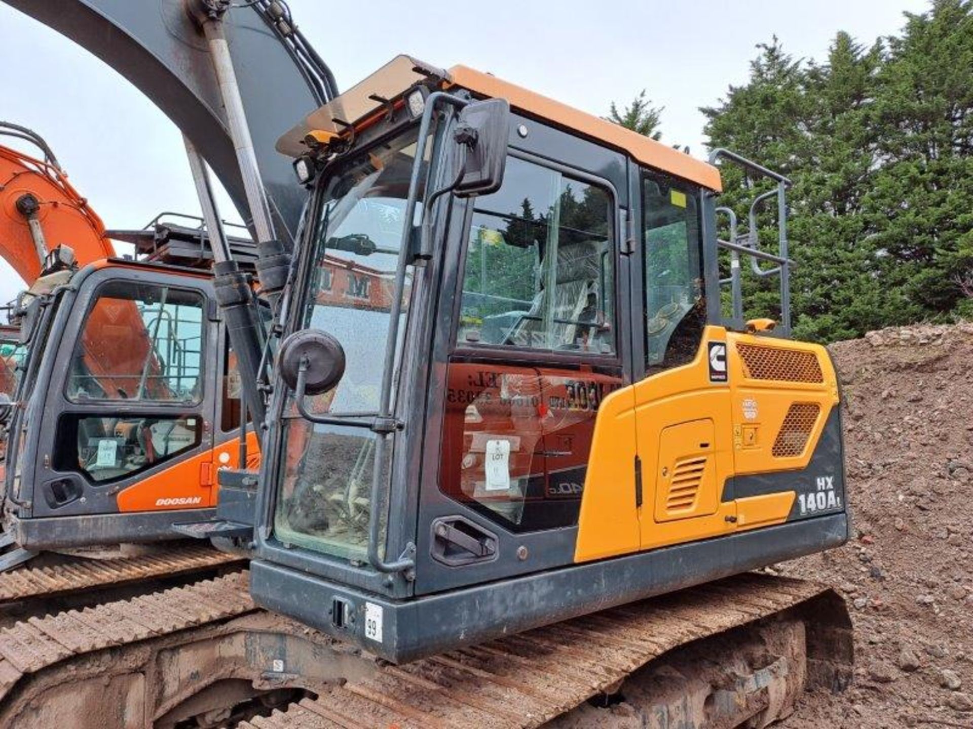 Hyundai HX140AL 14t excavator, serial no. HHKHE433CE0000166, Year: 2022, hours: 1,497, Key: 1, - Image 5 of 21