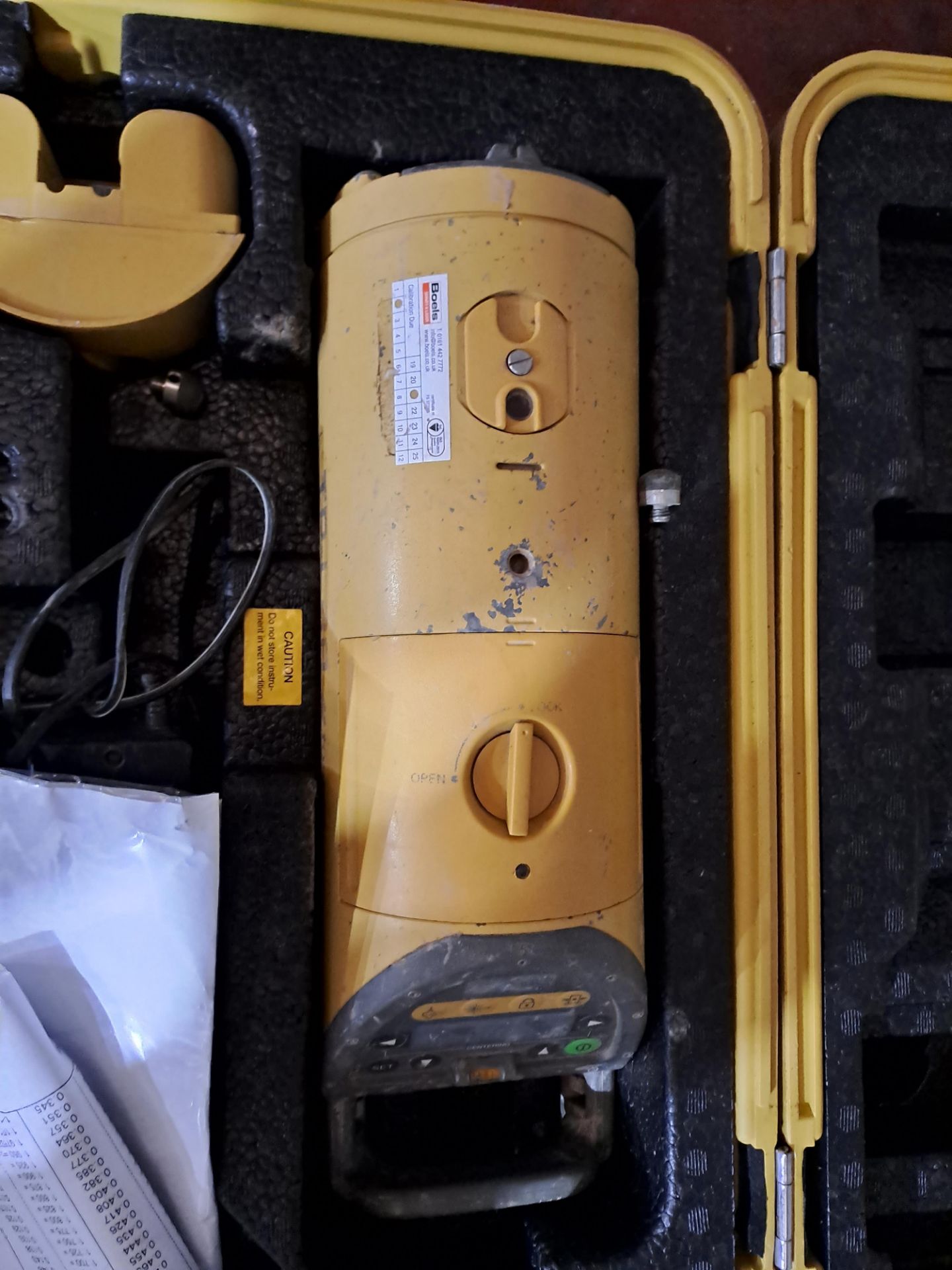Topcon TP-L3 pipe laser, with carry case - Image 2 of 2
