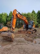 Doosan DX235LCR-5 23.5t excavator, serial no. DHKCEBBWJM0002403, Year: 2021, Hours: 2,568, Key: 1,