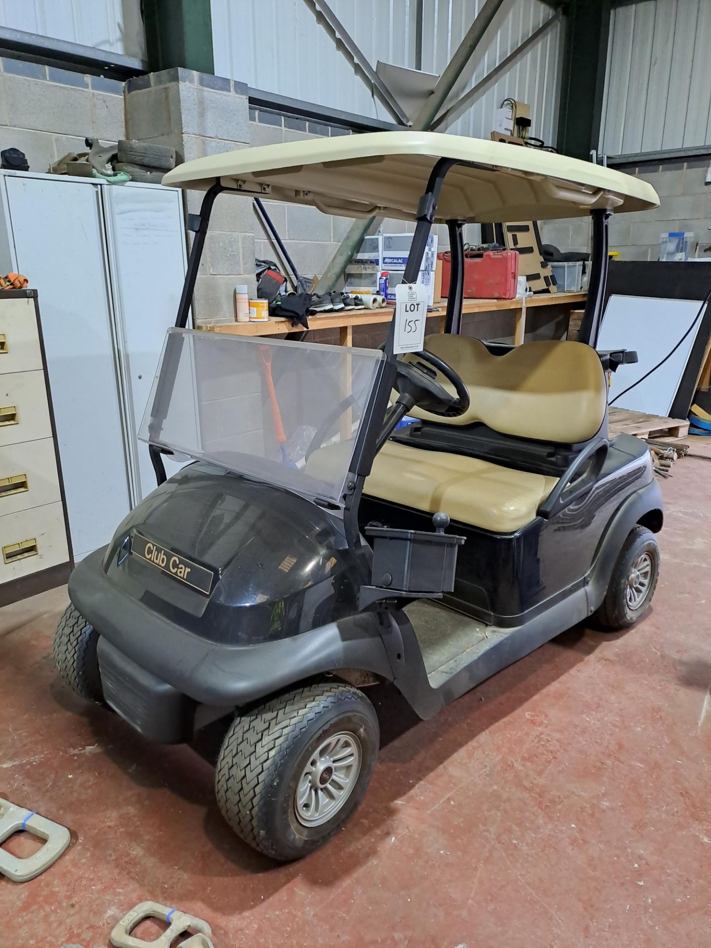 Club Car Precedent electric golf buggy, serial no. JE1722-727415