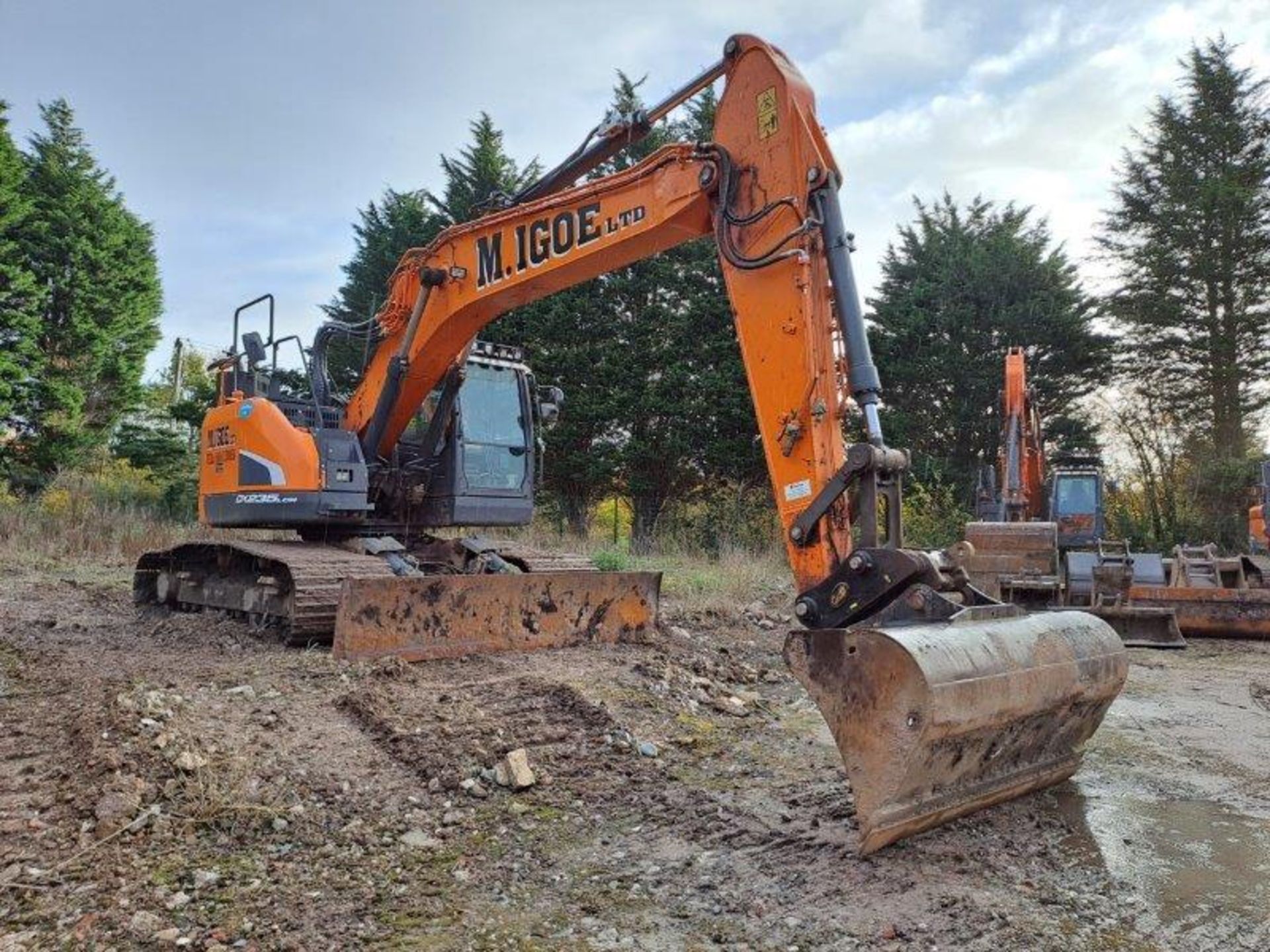 Doosan DX235LCR-5 23.5t excavator, serial no. DHKCEBBWJM0002403, Year: 2021, Hours: 2,568, Key: 1, - Image 13 of 18