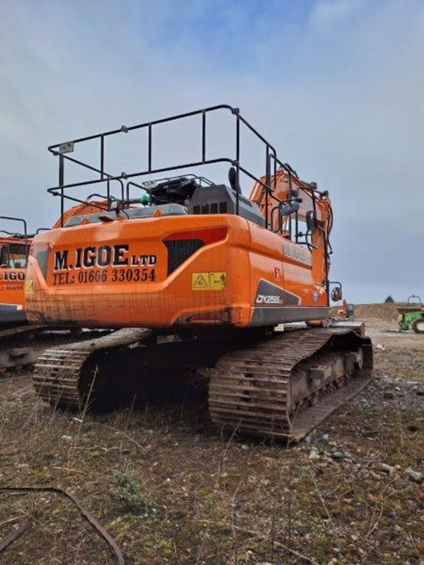 Doosan DX255LC-5 25.5t excavator, serial no. DHKCEBBXLK0001747, Year: 2021, hours: 2,752, Key: 1, - Image 8 of 23