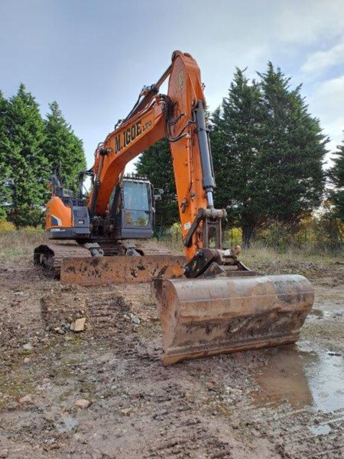 Doosan DX235LCR-5 23.5t excavator, serial no. DHKCEBBWJM0002403, Year: 2021, Hours: 2,568, Key: 1, - Image 12 of 18