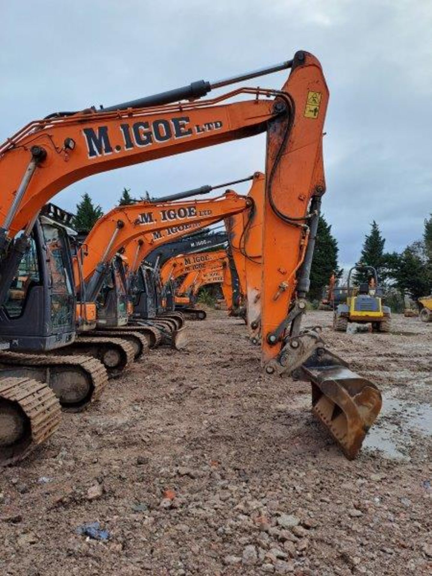 Doosan DX140LC-5 14t excavator, serial no. DXCCEBBREK0020165, Year: 2019, Hours: 4,687, Key: 1, with - Image 15 of 22