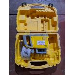 Trimble LL300N Spectra Precision laser level, serial no. 2137315, with Trimble HL450 detector,