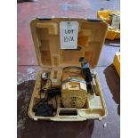 Topcon RL-H8 laser level, with Topcon LS-30 receiver, serial no. TF2958, and carry case