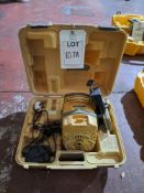 Topcon RL-H8 laser level, with Topcon LS-30 receiver, serial no. TF2958, and carry case