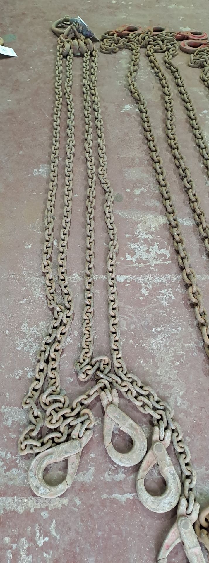 4-leg lifting chain, length approx. 2500mm NB: This item has no record of Thorough Examination. - Image 2 of 2
