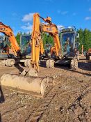 Doosan DX63-3 6t excavator, serial no. DHKCEAAYAH6001945, Year: 2018, Hours: 4,314, Key: 1, with