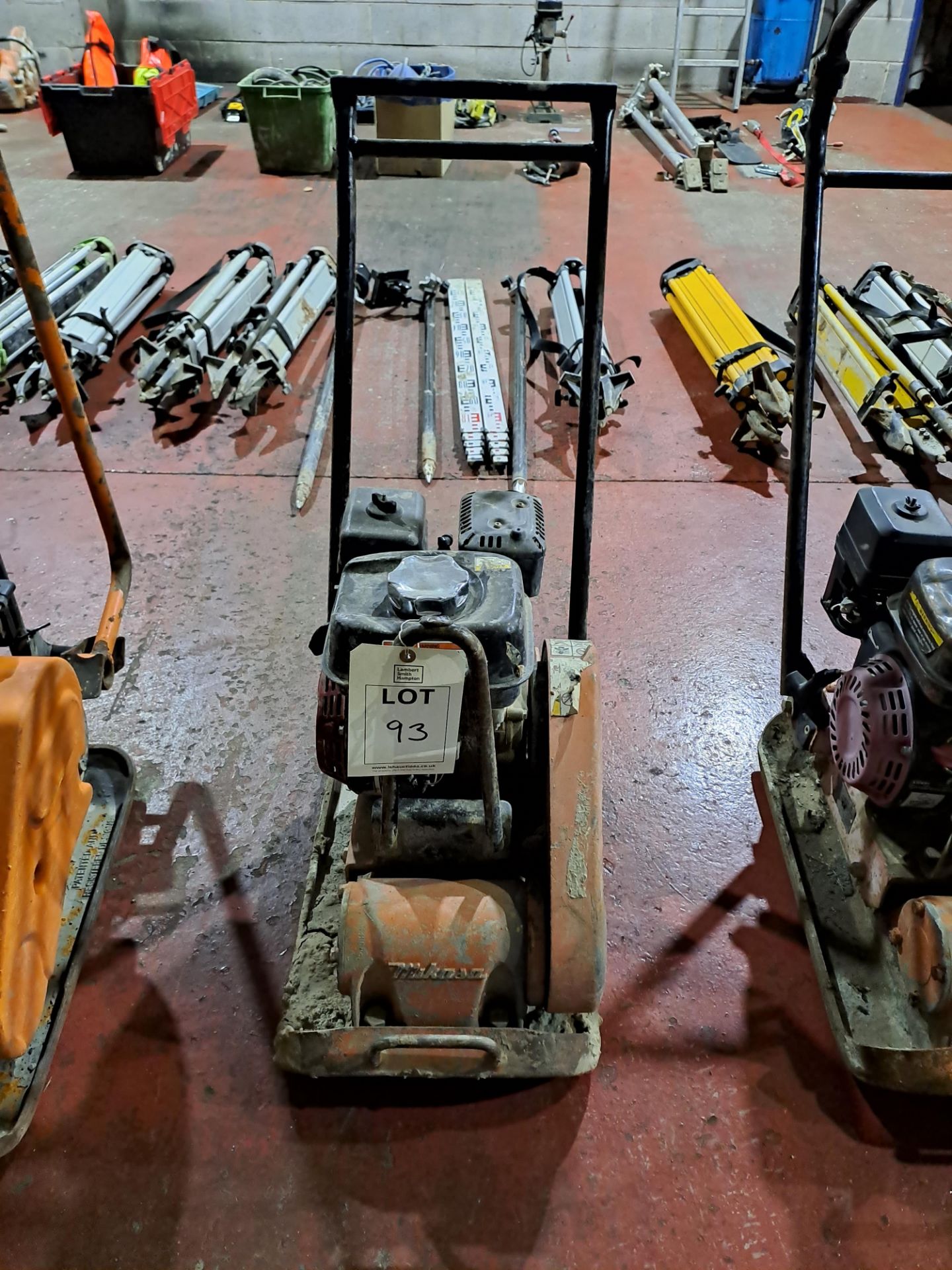 Mikasa MVC-64H plate compactor , serial no. B2036