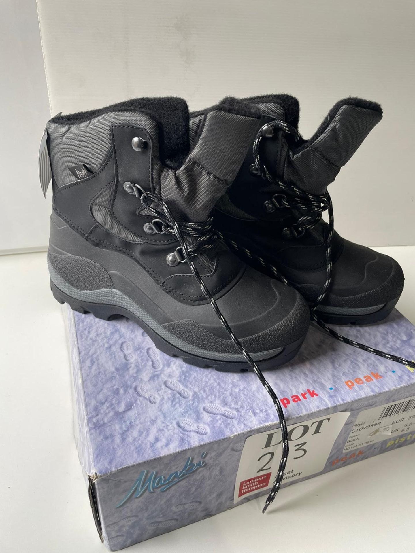 Manbi boots, UK size 5.5 - 6.5