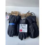 Two Pow mens gloves and mittens, L