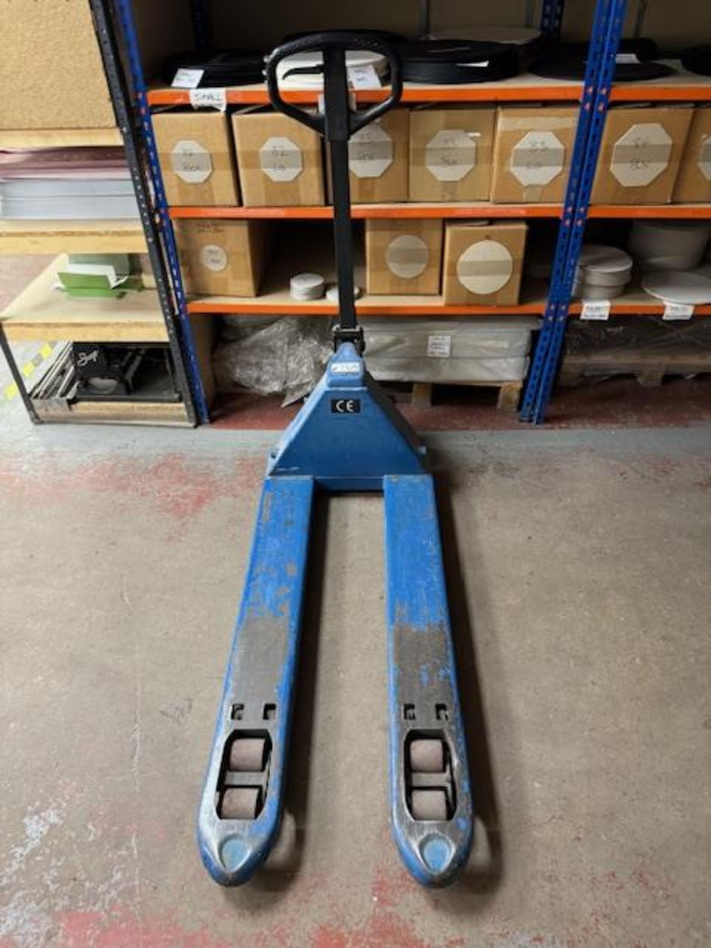 Quick manual pallet truck