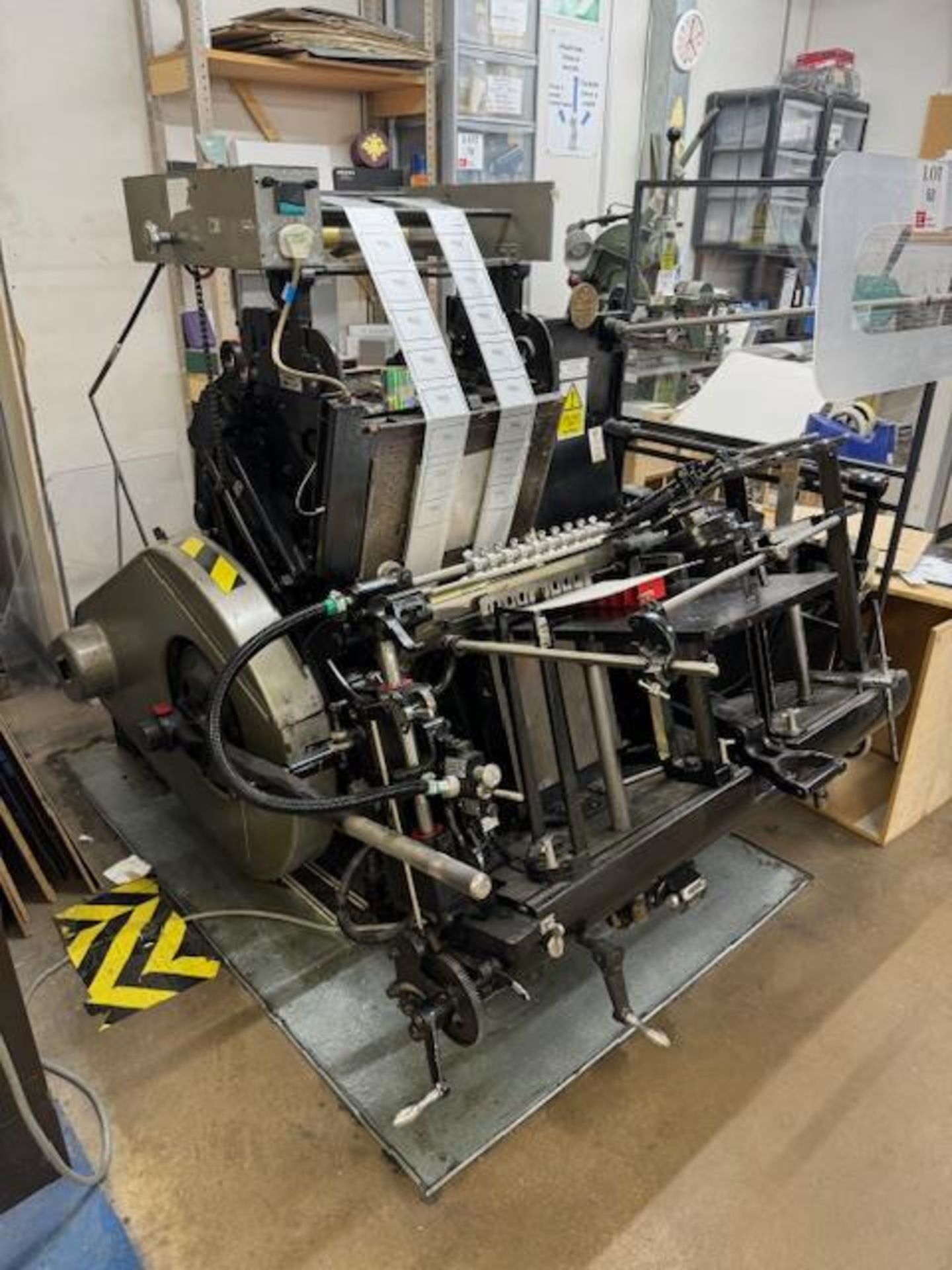 Heidelburg H222 platen press, S/N 144610 - Bild 2 aus 7