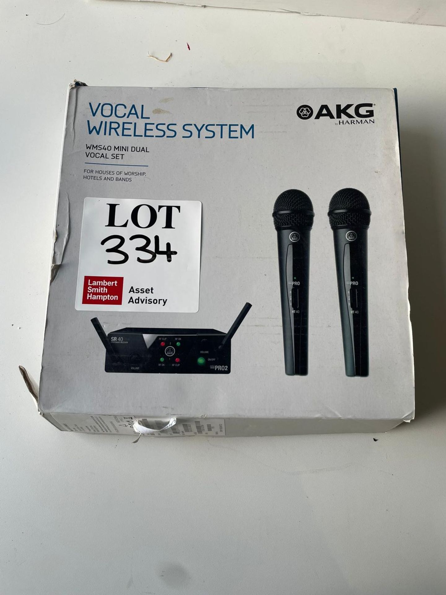 Vocal wireless system AKG Harman