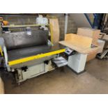 Crosland TVG large platen press with control unit