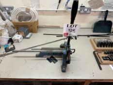 Six various metal cutters, benders and knockers (as lotted, complete with tooling)