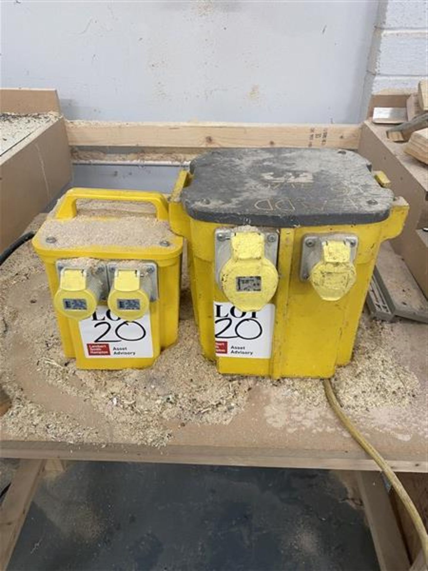 Two 110V transformers