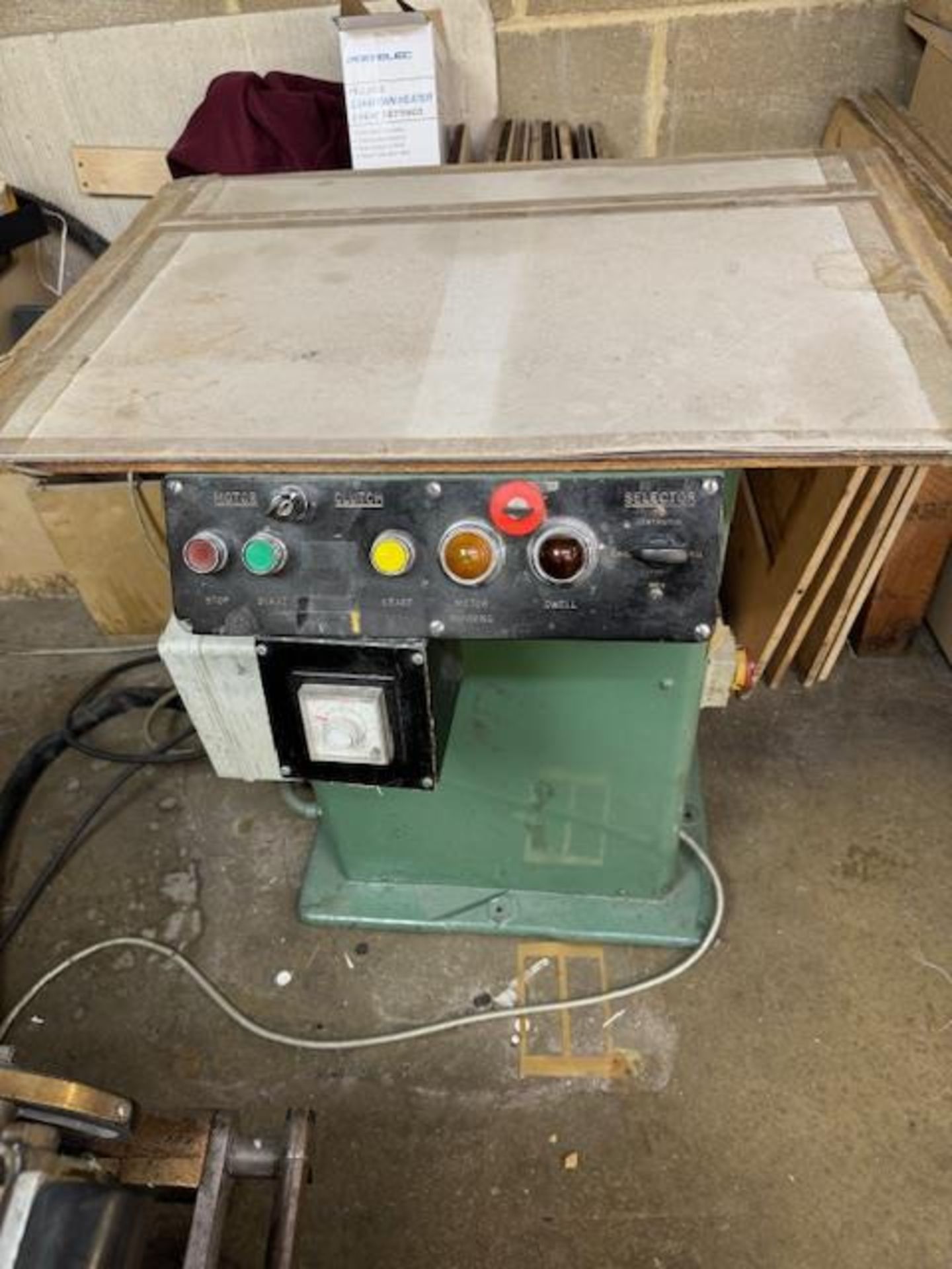 Crosland TXE corner platen press with control unit - Image 3 of 5