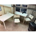 Two dining tables L - 100cm x W - 60cm