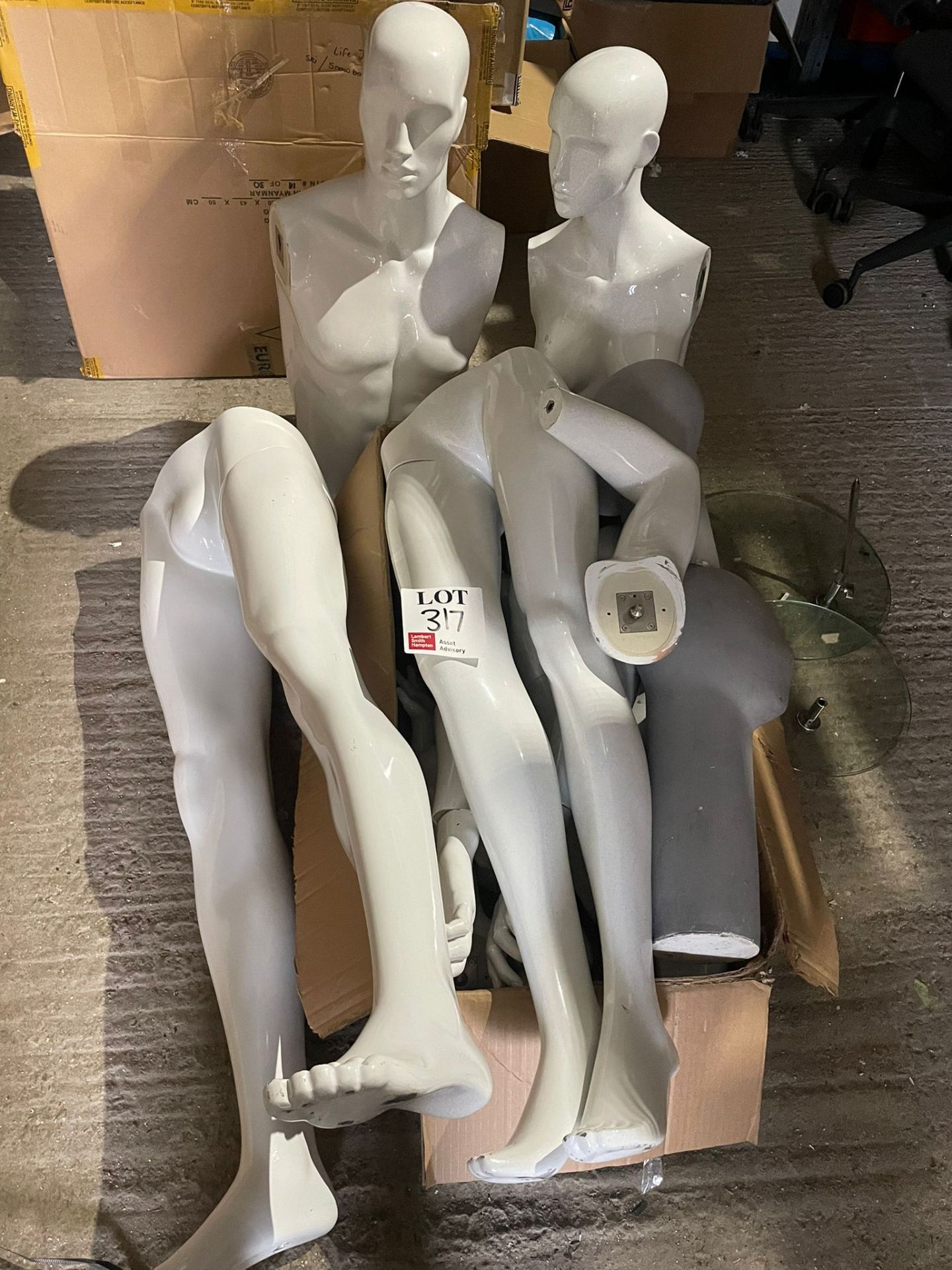 Various mannequins(as lotted)