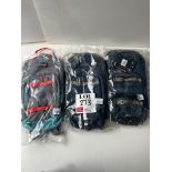 Three Dakine session backpacks