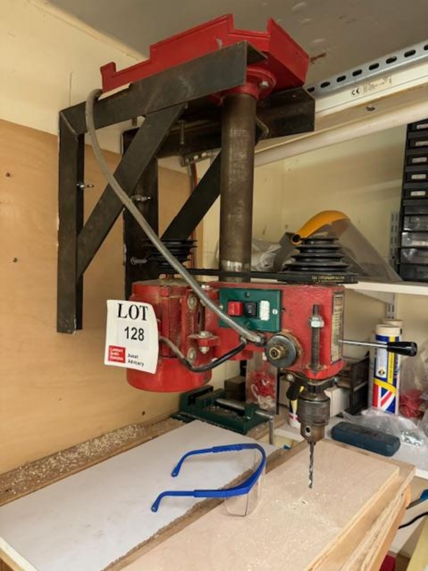 Sealey pillar drill wall mounted upside down