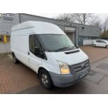 Ford Transit 125 T350 FWD panel van, registration number PF12NWH, first registered on 31st July 2012