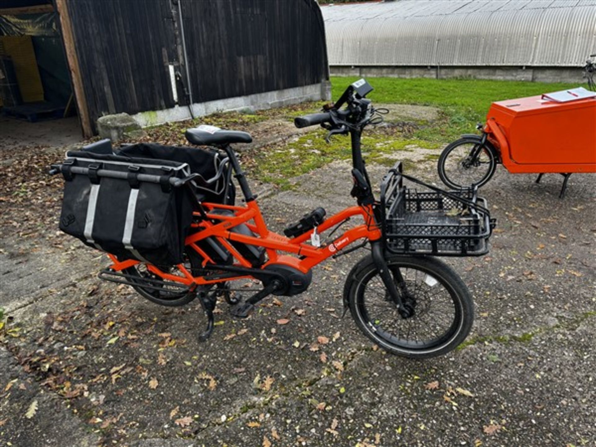 GSD S10 2 wheeled electric cargo bike, with upholstered storage bags - Image 2 of 10