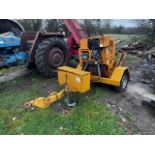 Terex MBR71 pedestrian asphalt vibration compactor roller & trailer (5.6kw), model MBR 71 Hey,