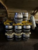 Twenty seven 9 gallon kegs (please note: this lot will require re-branding after purchase)