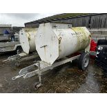 Bowser Supply Bunded Bowser 1000L single axle site bowser trailer, serial no. 7983