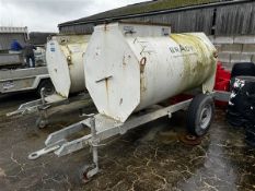 Bowser Supply Bunded Bowser 1000L single axle site bowser trailer, serial no. 7983