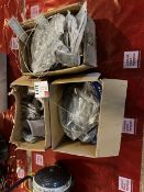 Three boxes of assorted ducting tape, safety wire and repair kits