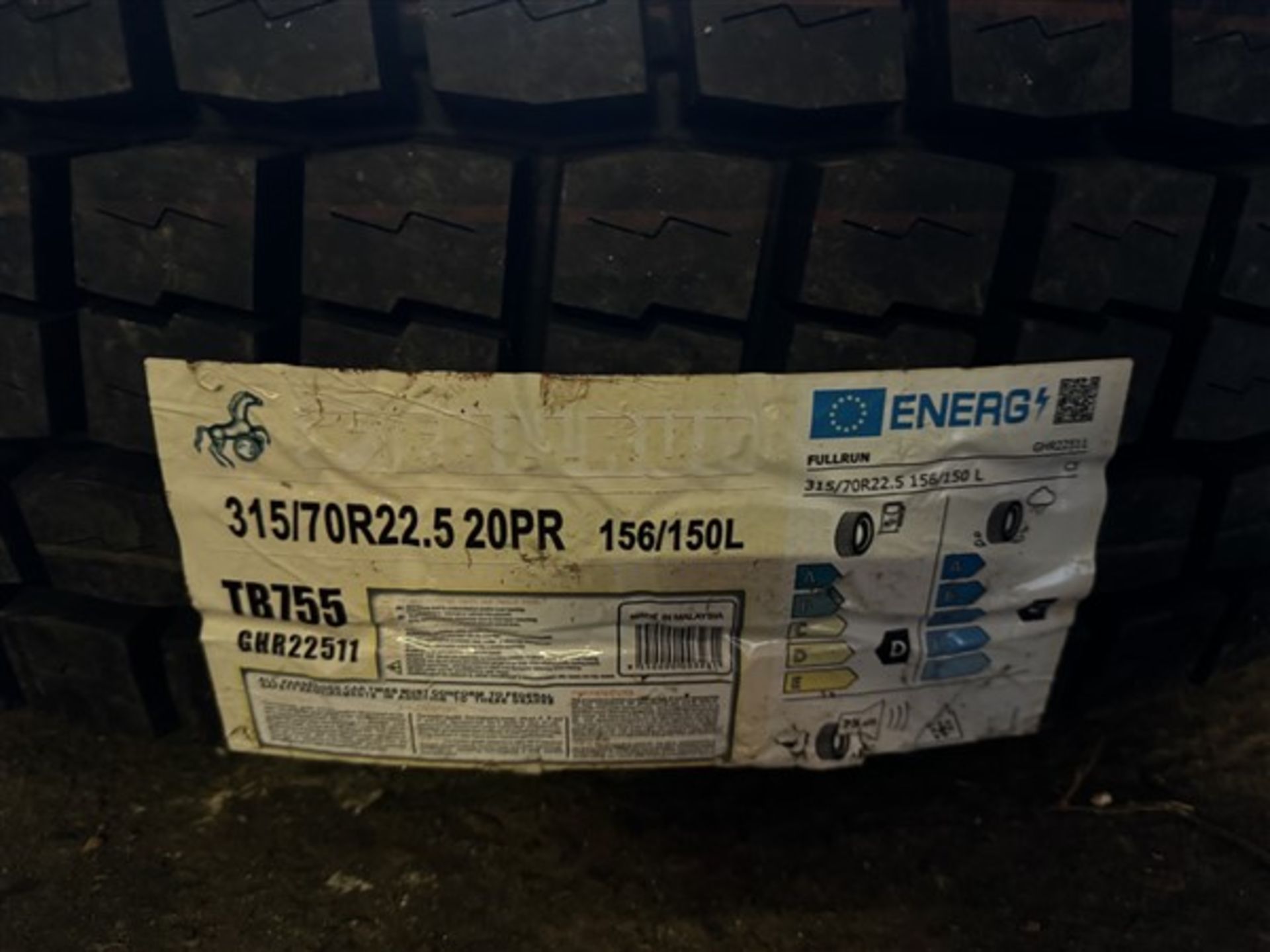 x1 BlackLion BF188 Tyre Size: 295/60 R 22.5 & x1 Fullrun TB755 Tyre Size: 315/70 R 22.5 *N.B. This - Image 3 of 3