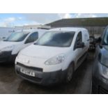 Peugeot Partner L1 850 1.6 HDI 92 Professional van, reg no. WF13 NFX, recorded mileage 99,000 (