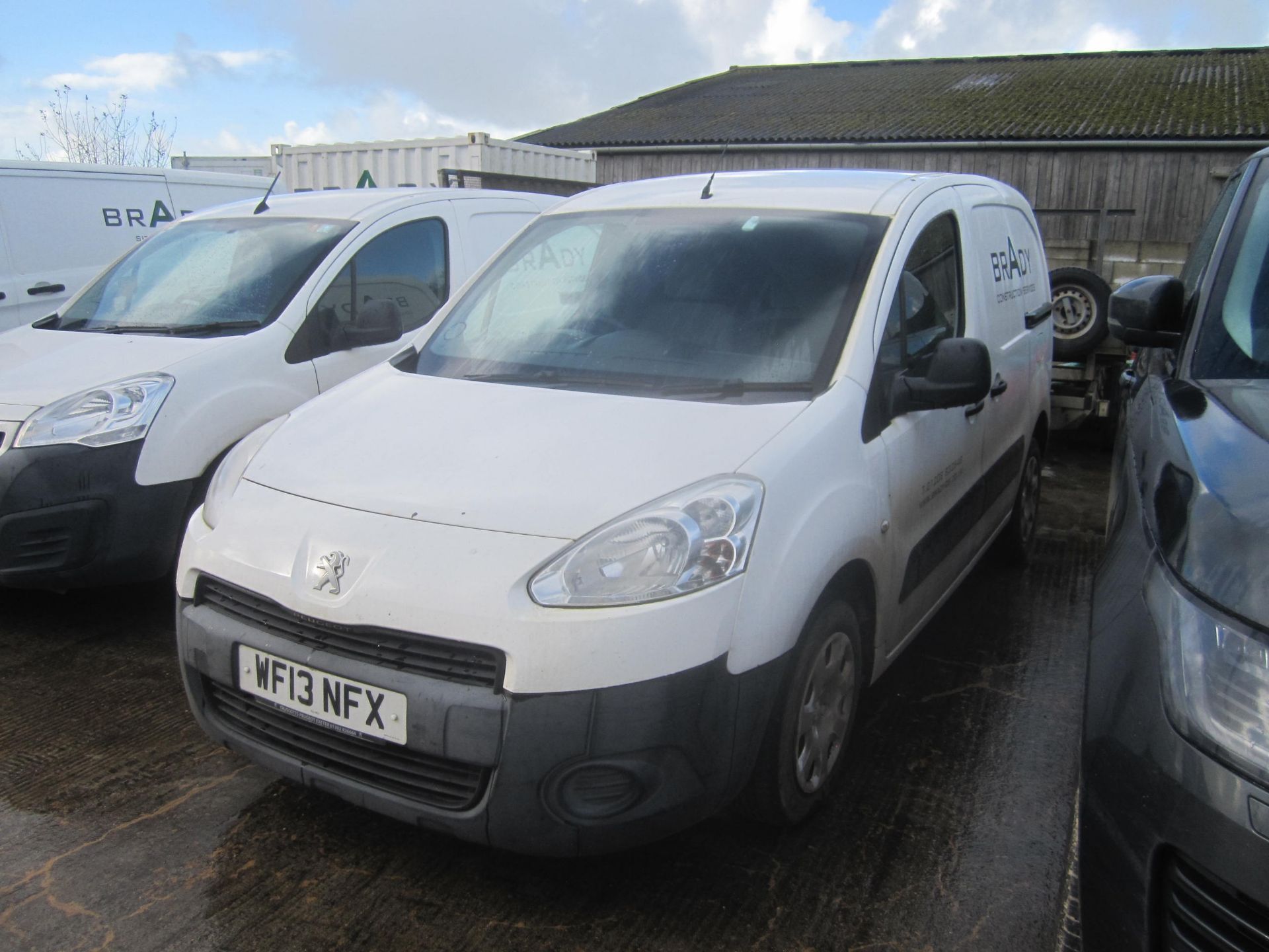 Peugeot Partner L1 850 1.6 HDI 92 Professional van, reg no. WF13 NFX, recorded mileage 99,000 (