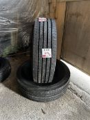 x2 CTM GHA 20 Tyres Size: 315/70 R 22.5 *N.B. This lot has no record of Thorough Examination. The