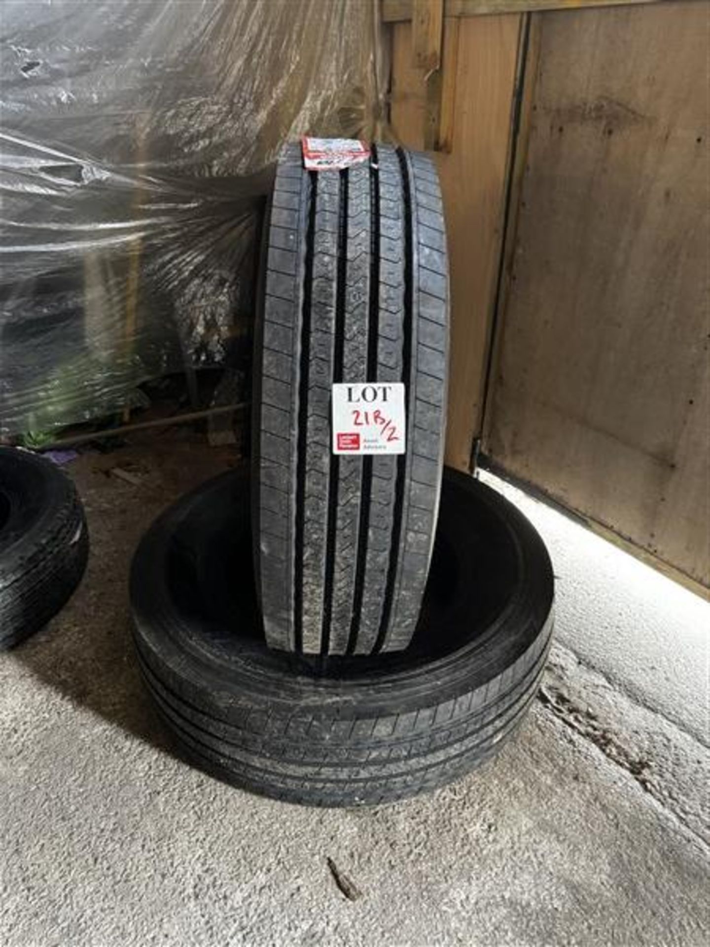 x2 CTM GHA 20 Tyres Size: 315/70 R 22.5 *N.B. This lot has no record of Thorough Examination. The