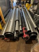 Assorted quantity of metal ducting (various sizes)