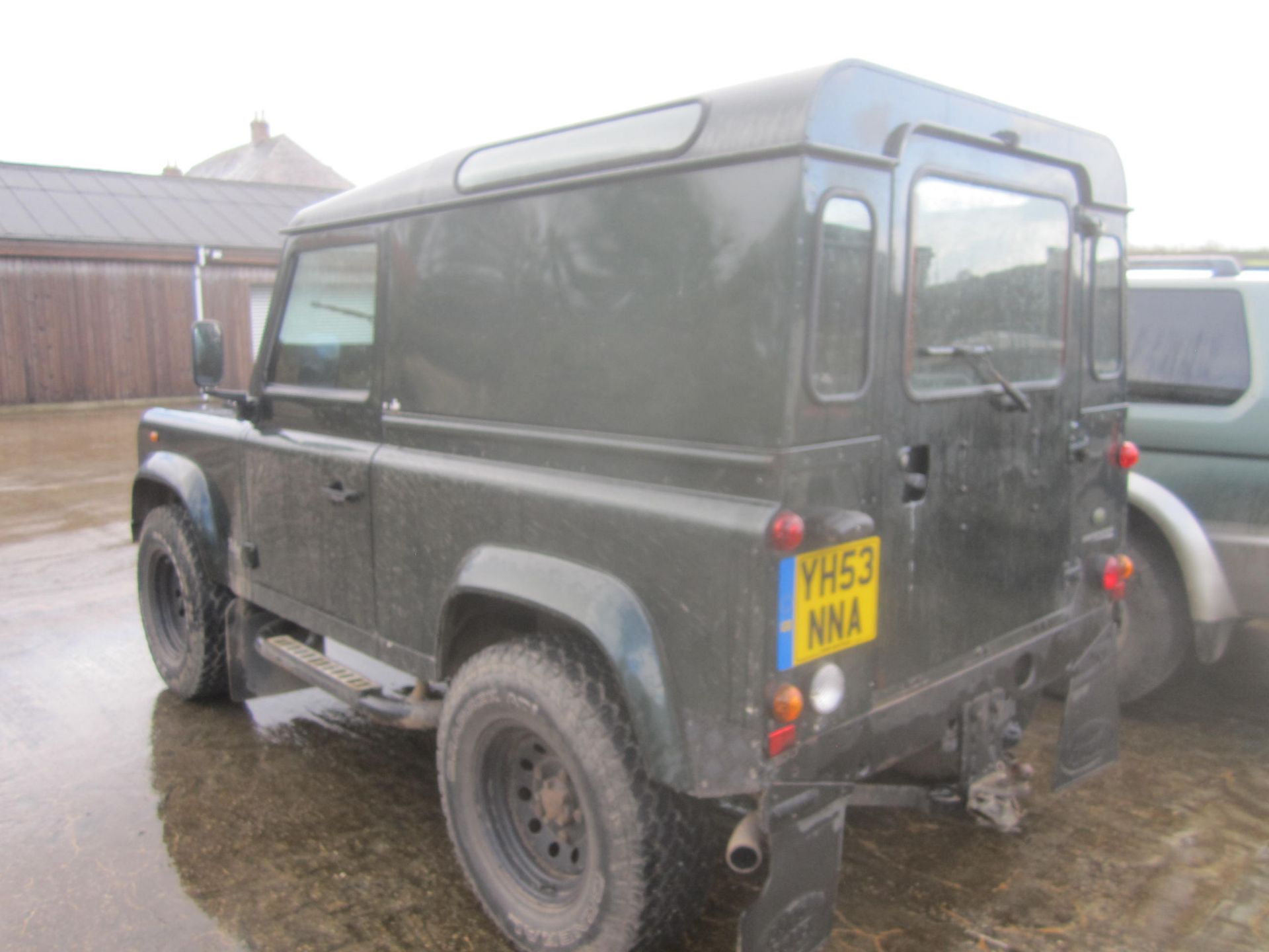 Landrover Defender 90 County TD5 2.5 4WD station wagon, reg no. YH53 NNA (2003), recorded mileage - Image 3 of 15